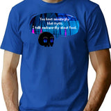 Funny Bootlet Bad Translation Of Awkward Flirting Bootleg Graphic T-Shirt - Blue