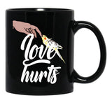 Funny Cockatiel Owner Gift Bird Mom Or Dad Shirt Black Coffee Mug, Gift Coffee Mug - Black