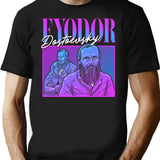 Fyodor Dostoevsky 90S Bootleg Bootleg Graphic T-Shirt - Black
