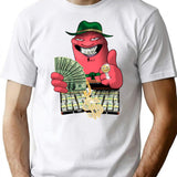 Gangster Allan Bootleg Bootleg Graphic T-Shirt - White