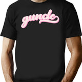 Gay Uncle Guncle Vintage Graphic Minimalist Graphic T-Shirt - Unisex Streetwear Tee - Black