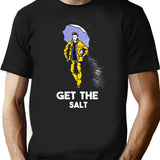 Get The Salt Minimalist Graphic T-Shirt - Unisex Streetwear Tee - Black
