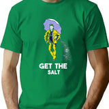 Get The Salt Minimalist Graphic T-Shirt - Unisex Streetwear Tee - Green