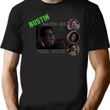 Ghost Bustin' Bootleg Shirt Bootleg Graphic T-Shirt - Black