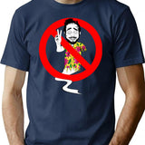 Ghost Malone Bootleg Graphic T-Shirt - Navy