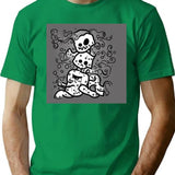 Ghost Of Disapproval Tote Magic Bootleg Graphic T-Shirt - Green