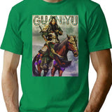 Guan Yu Rap Bootleg Bootleg Graphic T-Shirt - Green