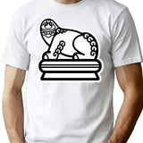 Haetae Bootleg Graphic T-Shirt - White