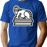 Haetae Bootleg Graphic T-Shirt - Blue