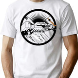 Handshake Bootleg Graphic T-Shirt - White