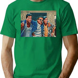 Hangin With Bernie Minimalist Graphic T-Shirt - Unisex Streetwear Tee - Green