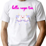 Hella Mega Tour Bootleg Bootleg Graphic T-Shirt - White