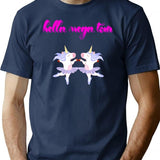 Hella Mega Tour Bootleg Bootleg Graphic T-Shirt - Navy