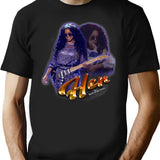 Her Graphic T Bootleg Graphic T-Shirt - Black