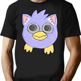 Hoody Pet Bootleg Graphic T-Shirt - Black