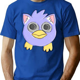 Hoody Pet Bootleg Graphic T-Shirt - Blue