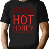 Hot Honey Minimalist Graphic T-Shirt - Unisex Streetwear Tee - Black