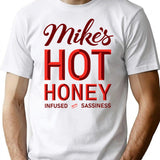 Hot Honey Minimalist Graphic T-Shirt - Unisex Streetwear Tee - White