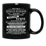 Husband Birthday July Black Gift Coffee Mug - Black