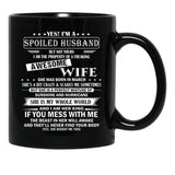 Husband Birthday March Black Coffee Mug, Gift Coffee Mug - Black
