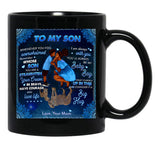 I Am Always With You You'Ll Always Be My Baby Boy Black Gift Coffee Mug - Black