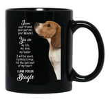 I Am Your Friend Your Partner Bealge Black Coffee Mug, Gift Coffee Mug - Black