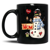 I Being A Mom For Christmas Black Gift Coffee Mug