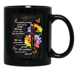 I Can Only Imagine Jesus Black Coffee Mug, Gift Coffee Mug - Black