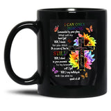 I Can Only Imagine Jesus Black Coffee Mug, Gift Coffee Mug