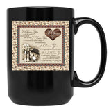 I Choose You To Do Life With Hand In Hand Side By Side - Love Black Coffee Mug, Gift Coffee Mug - Black