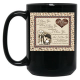 I Choose You To Do Life With Hand In Hand Side By Side - Love Black Coffee Mug, Gift Coffee Mug
