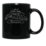 I Don'T Mean To Brag But My Grandkids Are Better Than Yours Black Coffee Mug, Gift Coffee Mug - Black