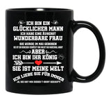 I Have An Extremely Wonderful Wife Gift Black Coffee Mug, Gift Coffee Mug - Black