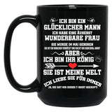 I Have An Extremely Wonderful Wife Gift Black Gift Coffee Mug