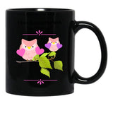 I Love Hanging Out With You Mommy Black Gift Coffee Mug - Black
