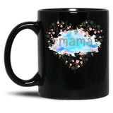 I Love Mama Black Gift Coffee Mug