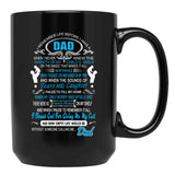 I Love My Dad Mug Black Coffee Mug - Black