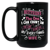 I Love My Future Husband Love Husband Black Gift Coffee Mug