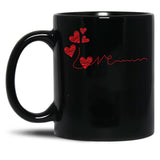 I Love You More Black Gift Coffee Mug