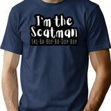 I'M The Scatman Minimalist Graphic T-Shirt - Unisex Streetwear Tee - Navy