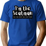 I'M The Scatman Minimalist Graphic T-Shirt - Unisex Streetwear Tee - Blue