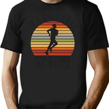 If I Collapse Please Pause My Watch (1) Minimalist Graphic T-Shirt - Unisex Streetwear Tee - Black