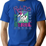 In The Mood To Be Rude Bootleg Graphic T-Shirt - Blue