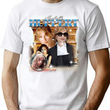 Isabelle Huppert 90S Bootleg Style Bootleg Graphic T-Shirt - White