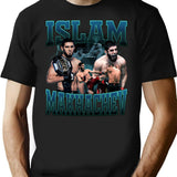 Islam Makhachev Bootleg Bootleg Graphic T-Shirt - Black