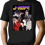 J-Hope Bootleg Bootleg Graphic T-Shirt - Black