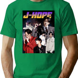 J-Hope Bootleg Bootleg Graphic T-Shirt - Green