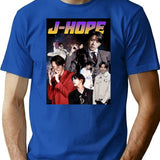J-Hope Bootleg Bootleg Graphic T-Shirt - Blue