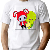 Jj Mikey Maizen Minimalist Graphic T-Shirt - Unisex Streetwear Tee - White