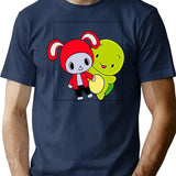 Jj Mikey Maizen Minimalist Graphic T-Shirt - Unisex Streetwear Tee - Navy